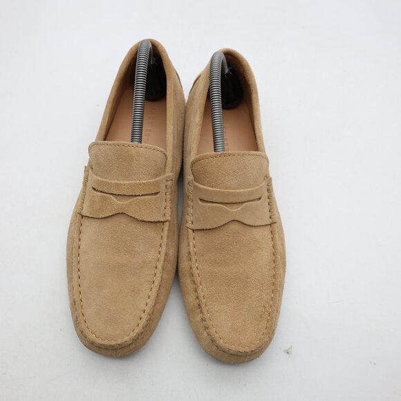 Jack Erwin Parker Penny Driving Loafers Men\'s Size 9 Classic Shoes Beige Suede main image 10